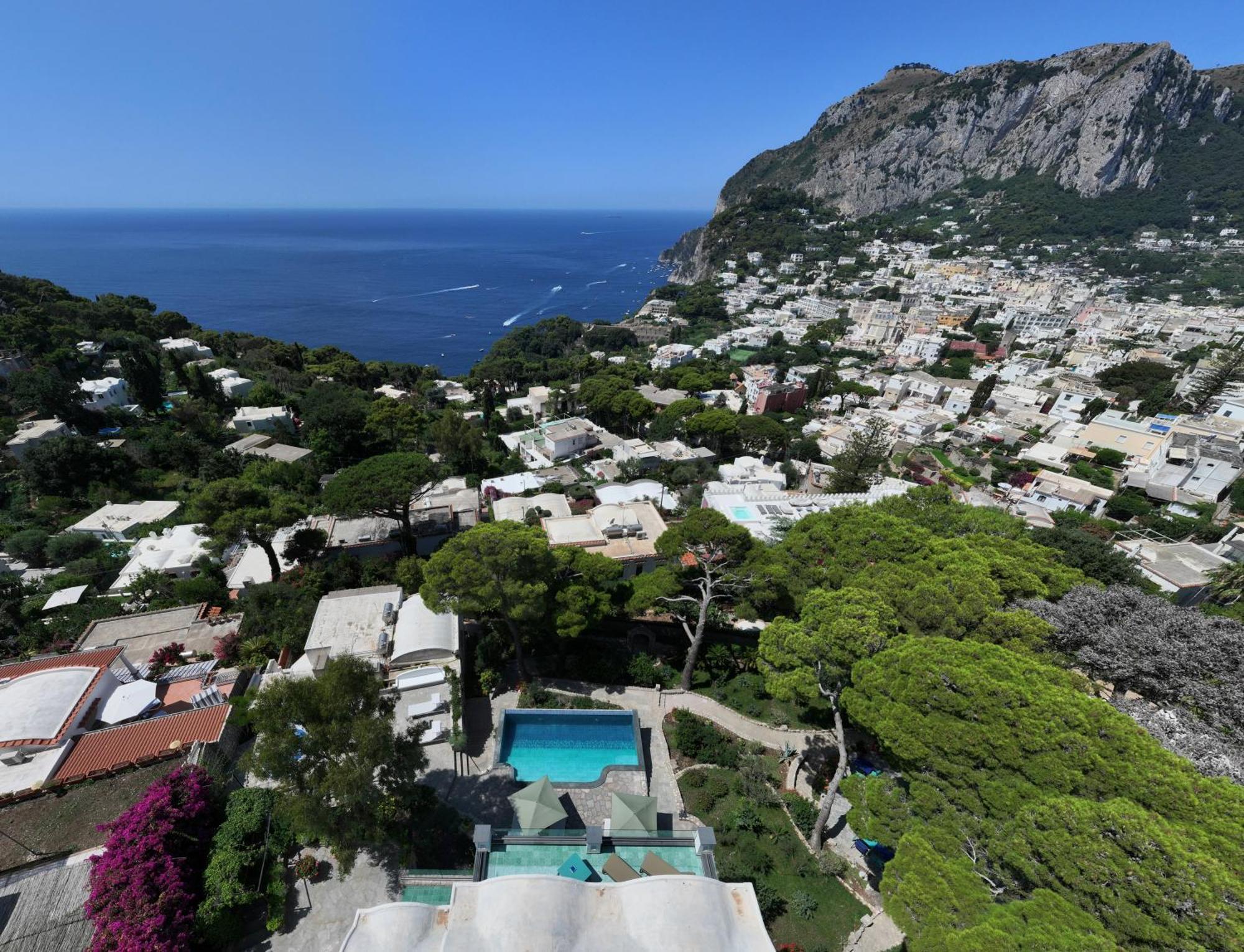 Villa L'Ara Capri Eksteriør billede