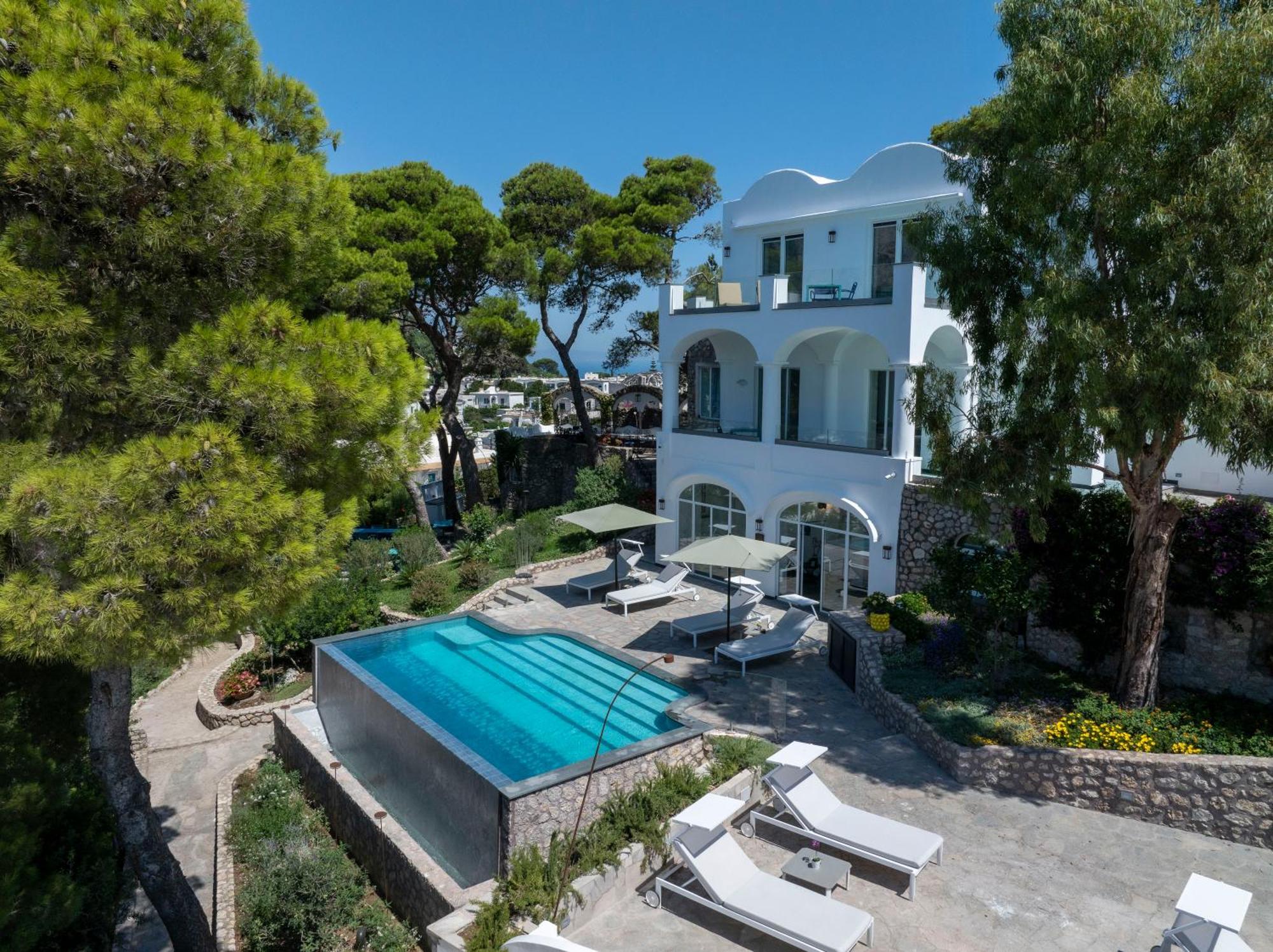 Villa L'Ara Capri Eksteriør billede